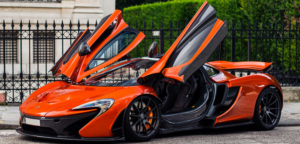 This McLaren P1 is available for hire anywhere in UK.