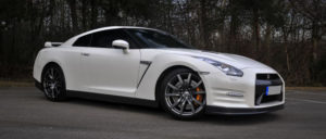 This Nissan GTR850 is available for hire anywhere in UK.