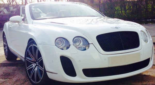 This Bentley GT Coupe is available for hire anywhere in UK.