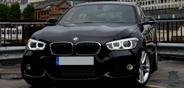 This BMW 1 Series is available for hire anywhere in UK.