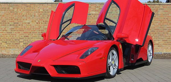 This Ferrari Enzo is available for hire anywhere in UK.