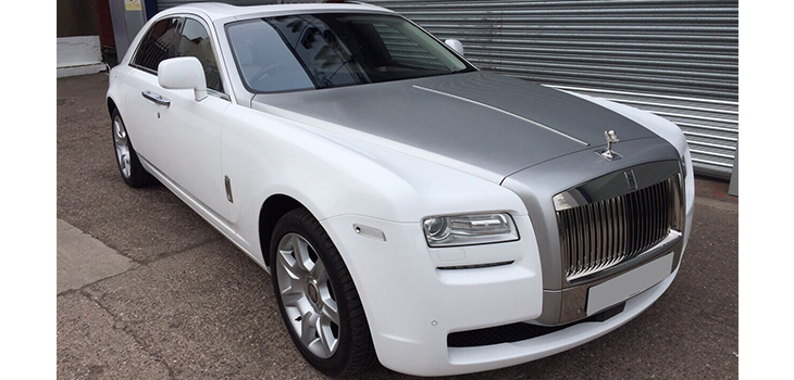 C048-Rolls Royce Ghost asian wedding car hire