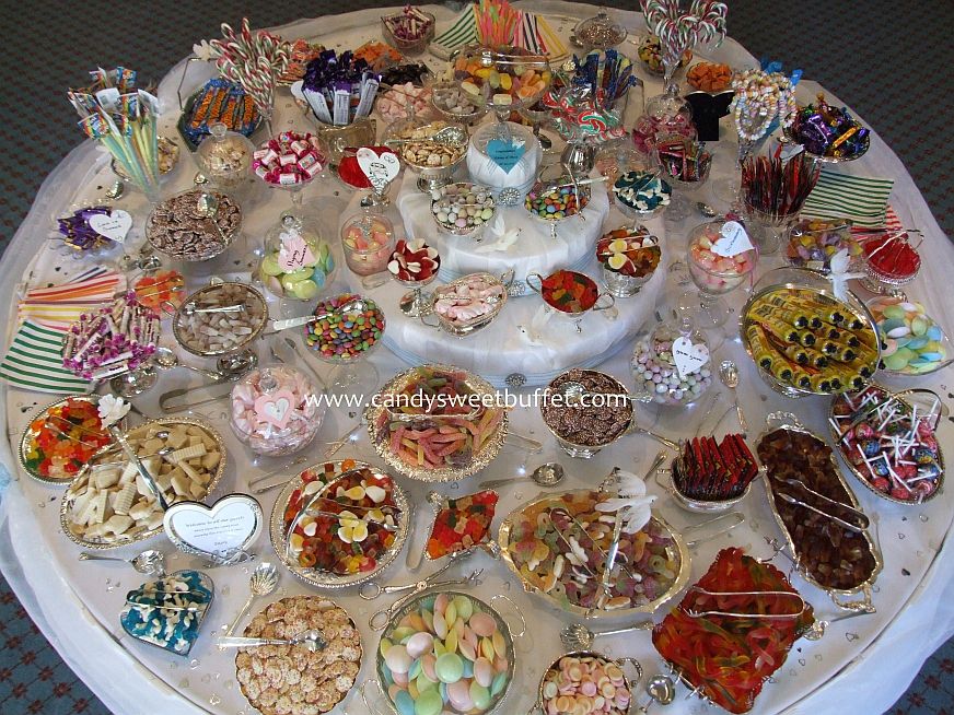 Wide range of sweets available for table hire including halal sweets and vegitarean sweets