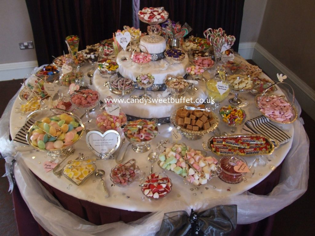 sweets table hire in manchester